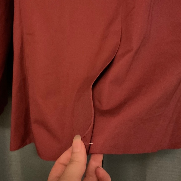 Alton Lane Black Label Raspberry Fitted Suit Coat - Picture 10 of 16